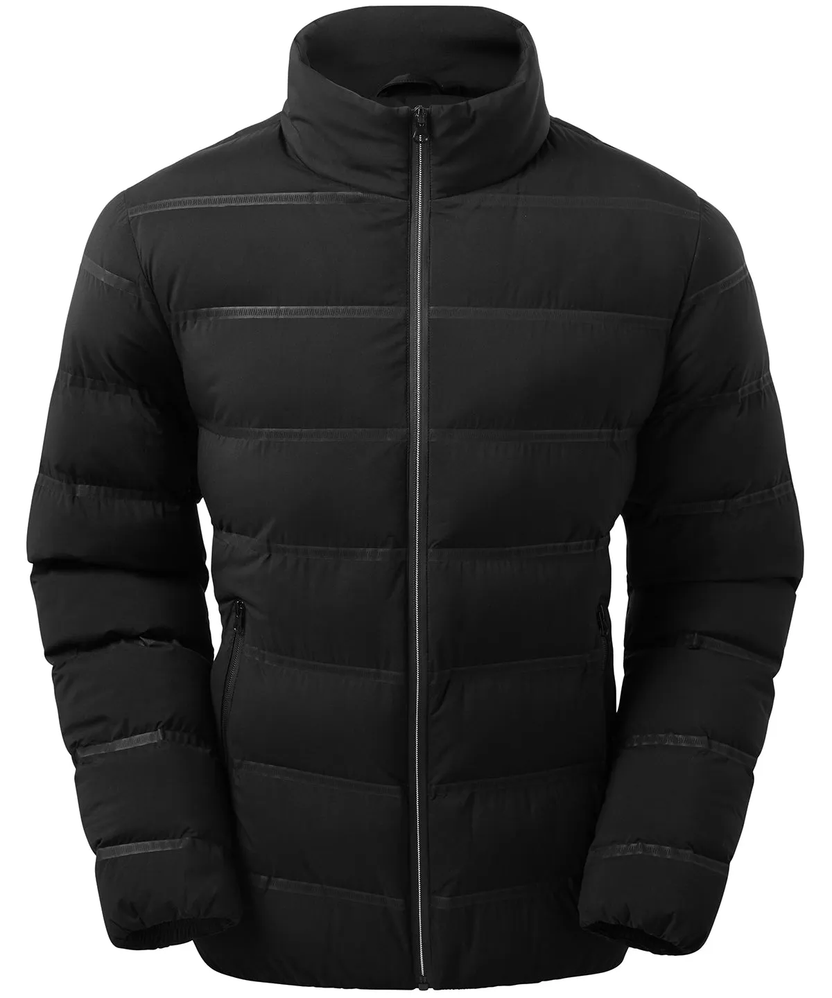 Black - Welded padded jacket