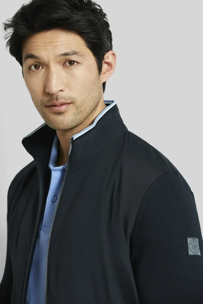 Bugatti - Full Zip Sweatshirt Jacket, Navy