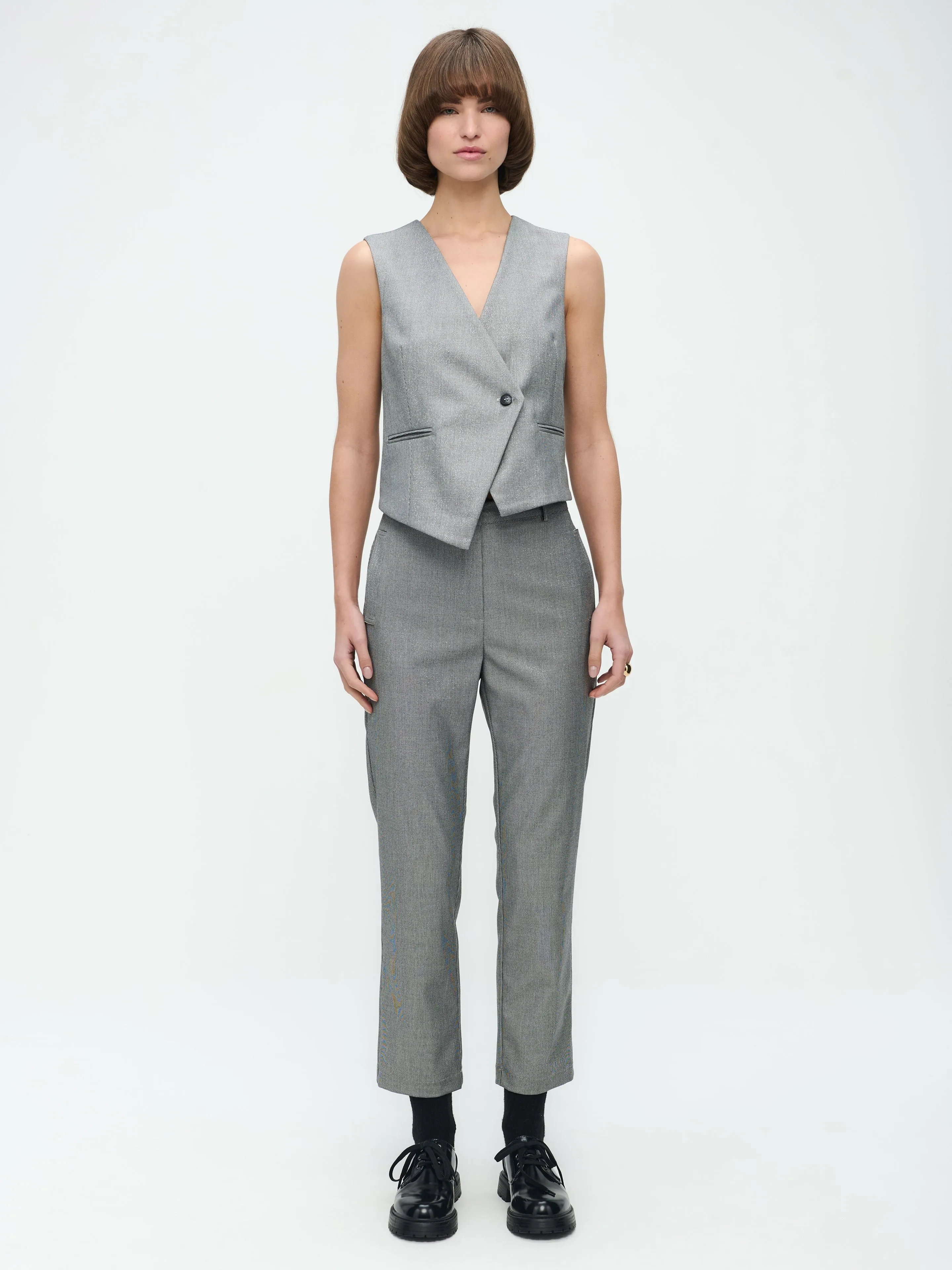 City Vest | Grey Silver