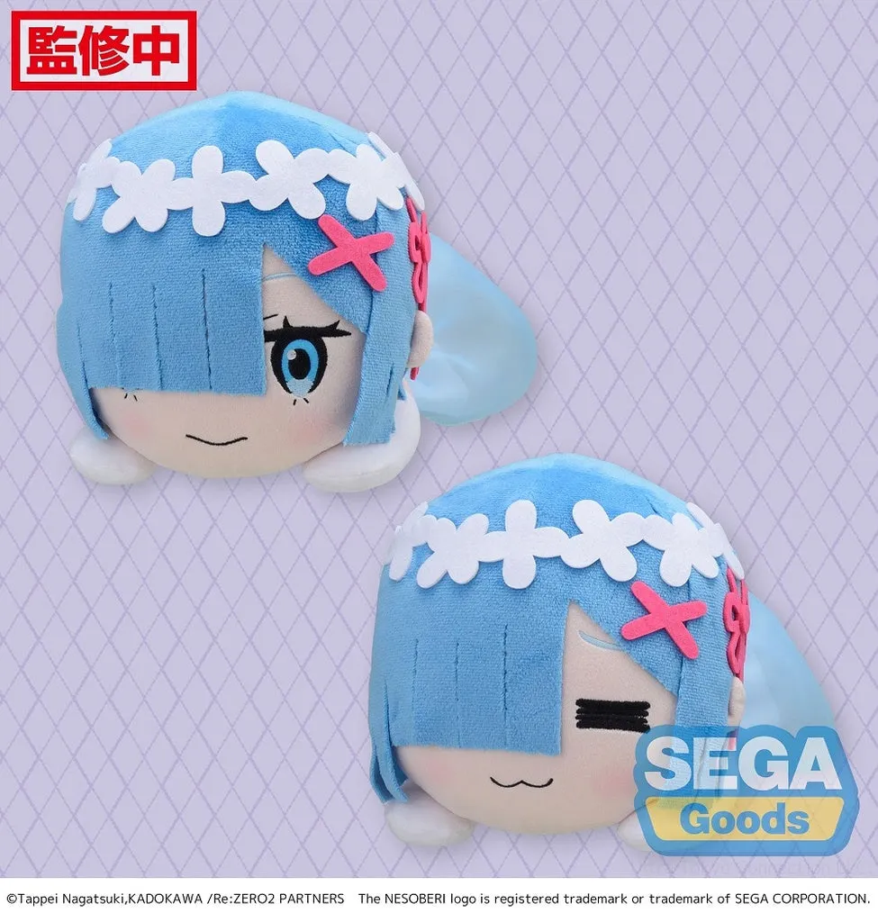 NESOBERI (LAY-DOWN) "RE:ZERO -STARTING LIFE IN ANOTHER WORLD-" SP PLUSH "REM" WEDDING DRESS VER.
